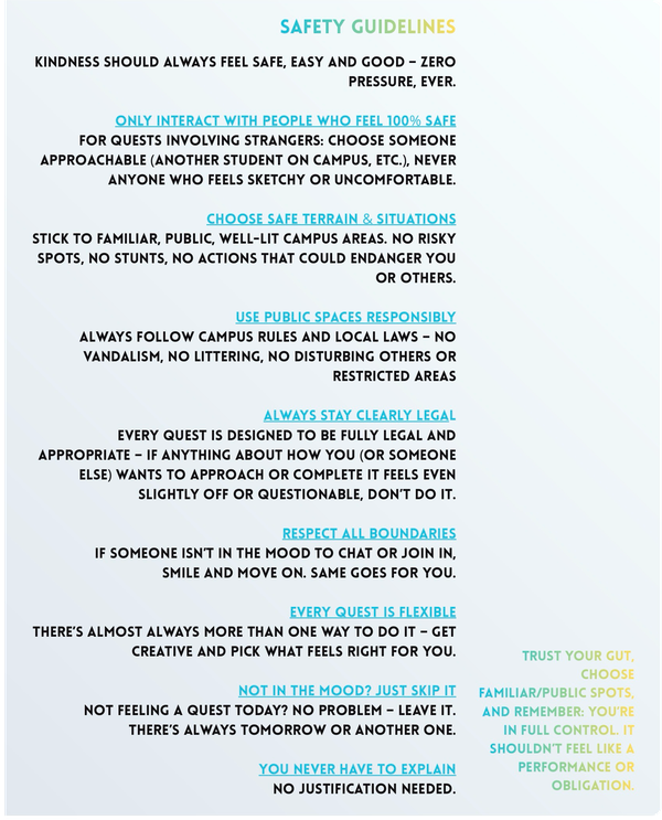 Safety Guidelines